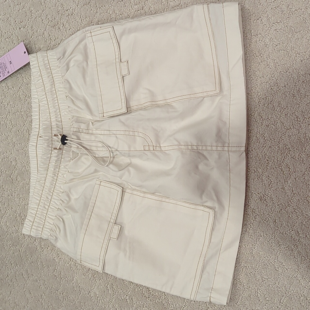 Cargo Skirt Cream XS NWT